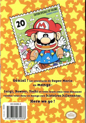 Verso de Super Mario - Manga Adventures -20- Tome 20
