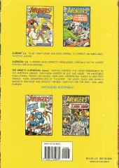 Verso de Avengers Masterworks -1- Volume 1