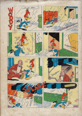 Verso de Four Color Comics (2e série - Dell - 1942) -288- Woody Woodpecker in Klondike Gold