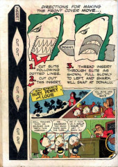 Verso de Four Color Comics (2e série - Dell - 1942) -291- Walt Disney's Donald Duck in The Magic Hourglass