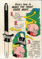 Verso de Four Color Comics (2e série - Dell - 1942) -295- Porky Pig in President Porky