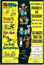 Verso de Flip et Flop (1e Série - Pop magazine/Comics Humour)  -4- Les îles Canaries