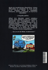 Verso de Alfred Von Bierstüb -2- L'affaire du poulet garou !
