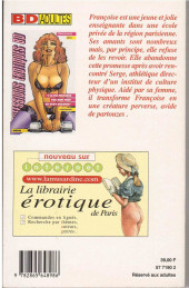 Verso de Confessions érotiques BD (Média 1000) -126- Françoise: J'ai été pervertie par mon prof de body building