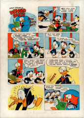 Verso de Four Color Comics (2e série - Dell - 1942) -308- Walt Disney's Donald Duck in Dangerous Disguise