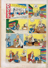 Verso de Four Color Comics (2e série - Dell - 1942) -315- Oswald the Rabbit