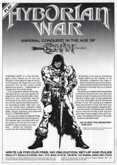 Verso de The savage Sword of Conan The Barbarian (1974) -151- Fury of the Near-Men
