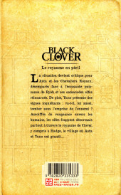 Verso de Black Clover -17- Le royaume en péril