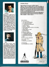 Verso de Clifton -12b1995- Dernière séance