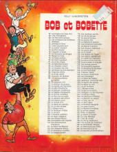 Verso de Bob et Bobette (3e Série Rouge) -88a1977- Le joueur de Tamtam