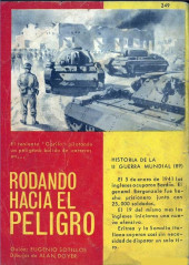 Verso de Hazañas bélicas (Vol.06 - 1958 série rouge) -249- Mil voces tiene la noche