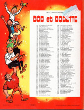 Verso de Bob et Bobette (3e Série Rouge) -120b1981- Les corsaires ensorcelés