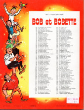 Verso de Bob et Bobette (3e Série Rouge) -123b1980- Le cygne noir