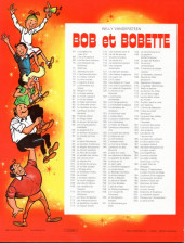 Verso de Bob et Bobette (3e Série Rouge) -169a1985- Opération Pétropolis