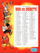 Verso de Bob et Bobette (3e Série Rouge) -172a1983- Le dernier feu follet