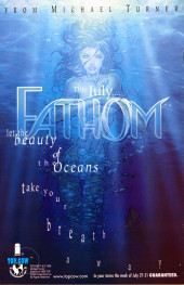 Verso de Michael Turner's Fathom Vol. 1 (Top Cow - 1998) -0- Issue 00
