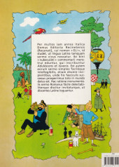 Verso de Tintin (en langues étrangères) -4Latin- De Sigaris Pharaonis