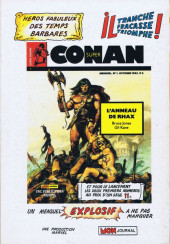 Verso de American B.D. -3- Six de Sirius 3