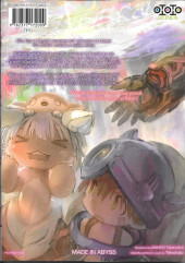 Verso de Made in Abyss -5- Volume 5