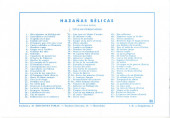 Verso de Hazañas bélicas (Vol.03 - 1950) -88- Titanes bajo el mar