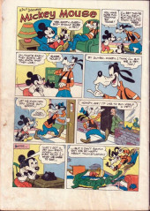 Verso de Four Color Comics (2e série - Dell - 1942) -334- Walt Disney's Mickey Mouse and Yukon Gold