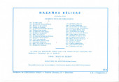 Verso de Hazañas bélicas (Vol.03 - 1950) -114- Valientes con alas