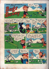 Verso de Four Color Comics (2e série - Dell - 1942) -347- Bugs Bunny - The Frigid Hare