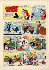Verso de Four Color Comics (2e série - Dell - 1942) -352- Walt Disney's Mickey Mouse - The Mystery of Painted Valley