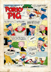 Verso de Four Color Comics (2e série - Dell - 1942) -360- Porky Pig in Tree of Fortune