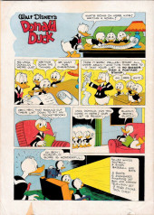 Verso de Four Color Comics (2e série - Dell - 1942) -367- Walt Disney's Donald Duck in A Christmas for Shacktown