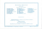 Verso de Hazañas bélicas (Vol.03 - 1950) -153Extra- Brumas