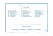Verso de Hazañas bélicas (Vol.03 - 1950) -155- El temerario