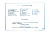 Verso de Hazañas bélicas (Vol.03 - 1950) -156- Orgia de fuego
