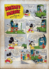 Verso de Four Color Comics (2e série - Dell - 1942) -371- Walt Disney's Mickey Mouse - The Inca Idol Case