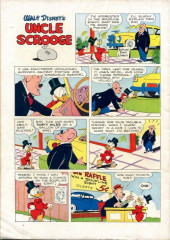 Verso de Four Color Comics (2e série - Dell - 1942) -386- Walt Disney's Uncle Scrooge in Only a Poor Old Man