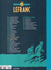 Verso de Lefranc - La Collection (Hachette) -18- La momie bleue