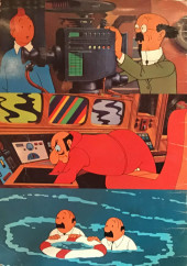 Verso de Tintin - Divers -PANINI- Tintin et le lac aux requins