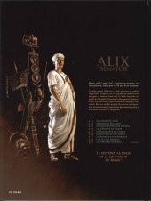 Verso de Alix Senator -3HC- La Conjuration des rapaces