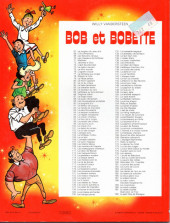 Verso de Bob et Bobette (3e Série Rouge) -74a1983- Le matou marrant