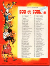 Verso de Bob et Bobette (3e Série Rouge) -84a1981- Le ravisseur de voix