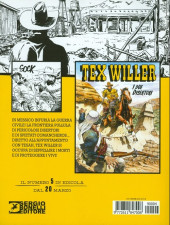 Verso de Tex Willer (Sergio Bonelli Editore) -4- La caverna del tesoro