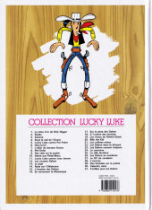 Verso de Lucky Luke -17f2011- Sur la piste des Dalton