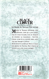 Verso de Black Clover -18- La charge du Taureau Noir enragé