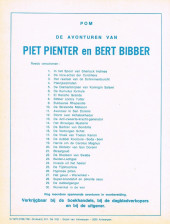 Verso de Piet Pienter en Bert Bibber -13a75- De anti-zwaartekracht-generator