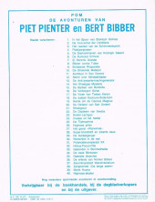 Verso de Piet Pienter en Bert Bibber -18a86- De dubbel-koolzure-soda-bom