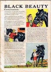 Verso de Four Color Comics (2e série - Dell - 1942) -440- The Famous Horse Classic, Black Beauty