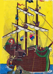 Verso de Four Color Comics (2e série - Dell - 1942) -446- Walt Disney's Captain Hook and Peter Pan