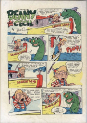 Verso de Four Color Comics (2e série - Dell - 1942) -448- Bob Clampett's Beany and Cecil
