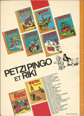 Verso de Petzi (1e Série) -29a1981- Radio-Petzi