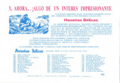 Verso de Hazañas bélicas (Vol.03 - 1950) -183- La ruta de las calaveras